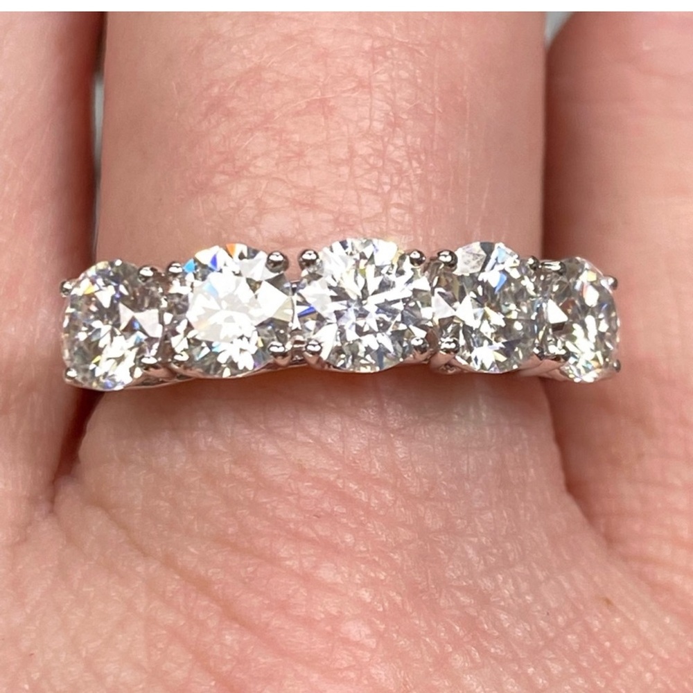 Ring mossanite - Picture 6 of 9